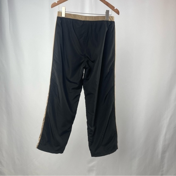 Oleg Cassini Sport Track Jacket and Pants Set in Black Tan Size Petite M/L - Picture 10 of 16